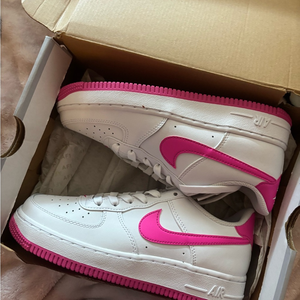 Nike Kids Sneakers White and Pink